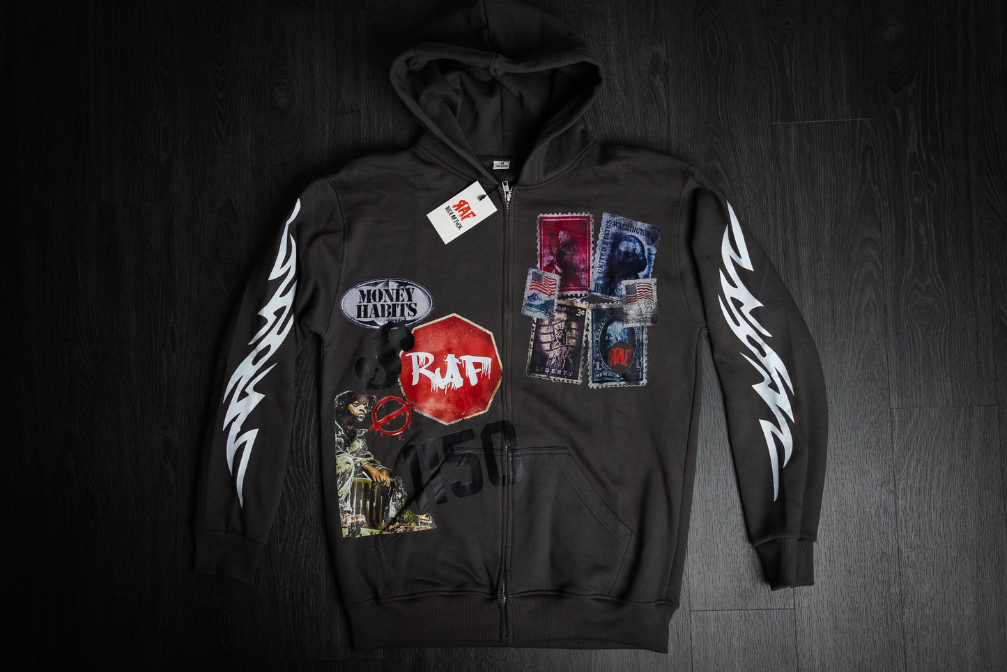 Zip up hoodie